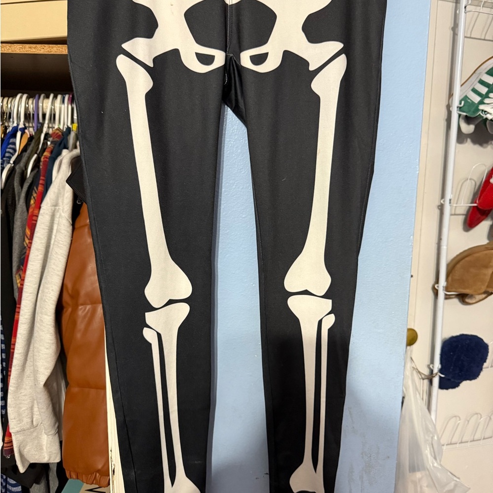 Tipsy Elves Skeleton Leggings - XXL